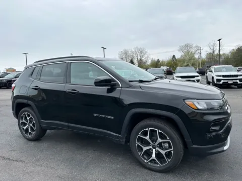 Black 2026 Jeep Compass Limited for sale in Webster, NY