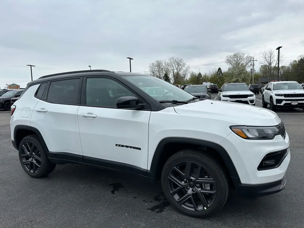 White 2026 Jeep Compass Limited for sale in Webster, NY