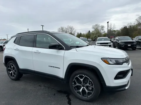 White 2026 Jeep Compass Limited for sale in Webster, NY
