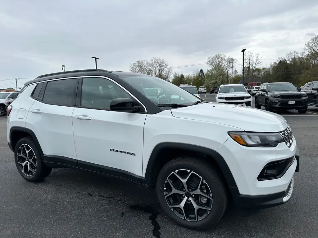 White 2026 Jeep Compass Limited for sale in Webster, NY