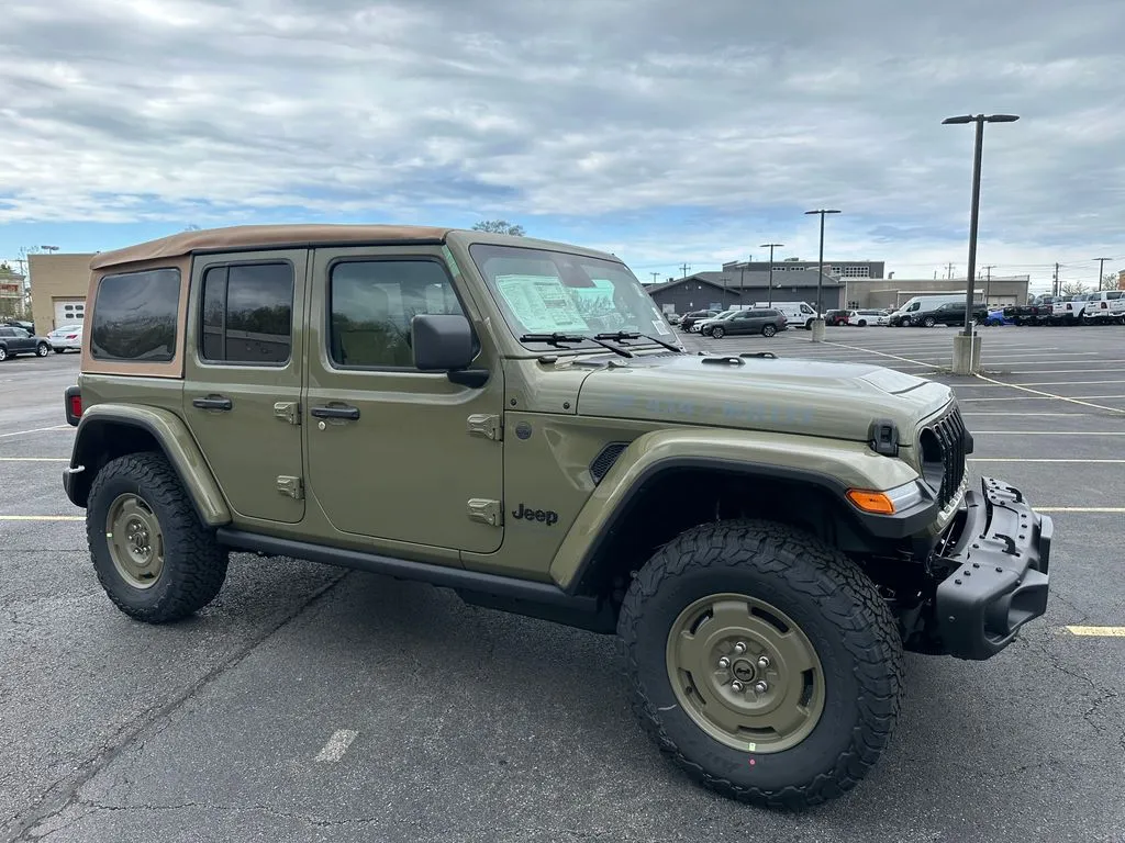 Green 2026 Jeep Wrangler Willys 41 for sale in Webster, NY