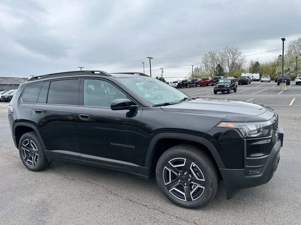 Black 2026 Jeep Cherokee Limited for sale in Webster, NY