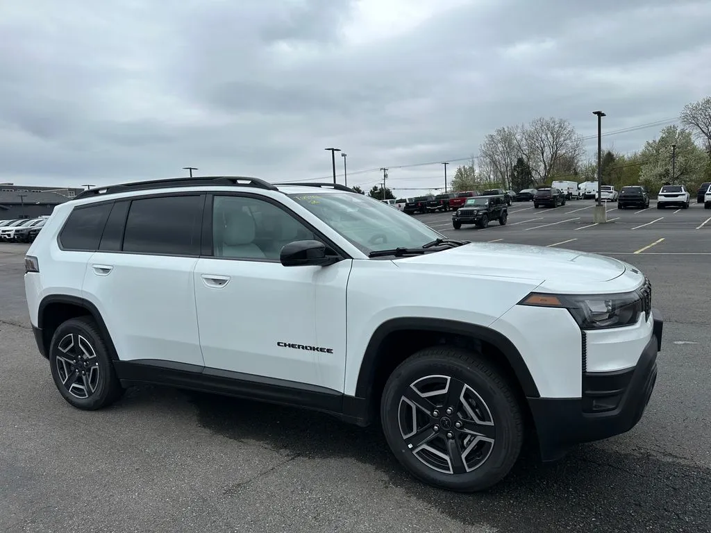 White 2026 Jeep Cherokee Limited for sale in Webster, NY