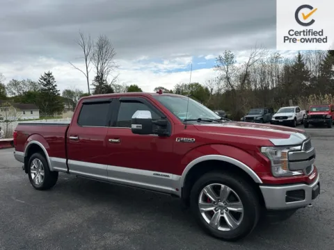 Red 2020 Ford F-150 Platinum for sale in Webster, NY