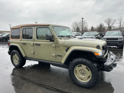 Green 2026 Jeep Wrangler Willys 41 for sale in Webster, NY