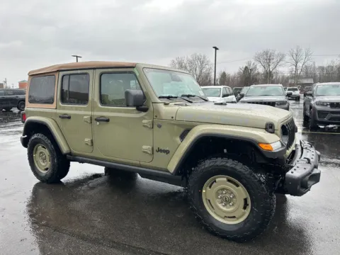 Green 2026 Jeep Wrangler Willys 41 for sale in Webster, NY