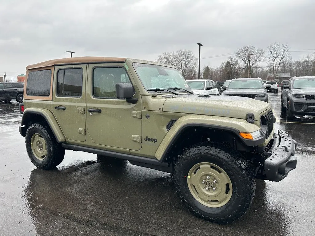 Green 2026 Jeep Wrangler Willys 41 for sale in Webster, NY