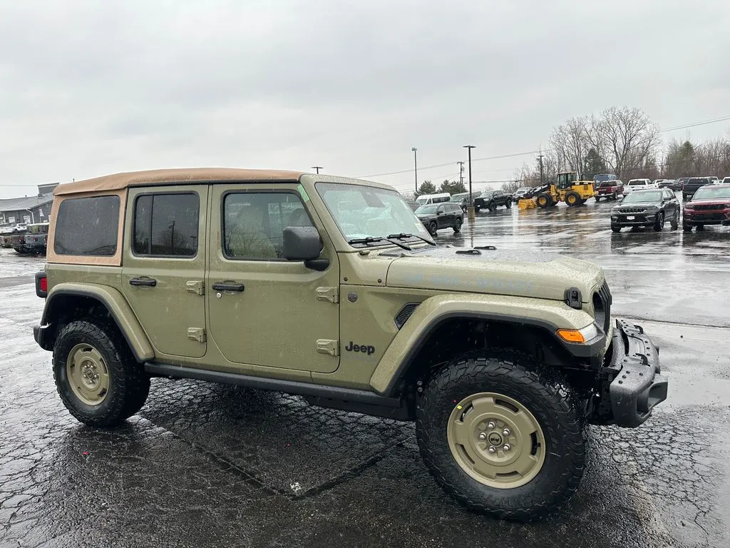 Green 2026 Jeep Wrangler Willys 41 for sale in Webster, NY