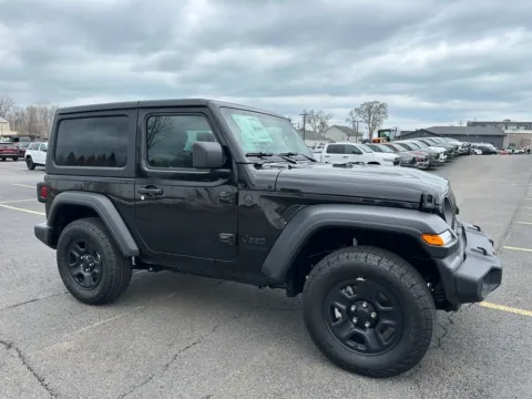 Black 2026 Jeep Wrangler Sport for sale in Webster, NY