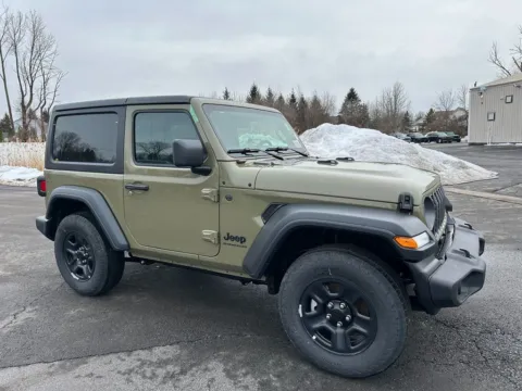 Green 2026 Jeep Wrangler Sport for sale in Webster, NY