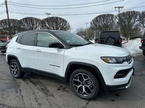 White 2026 Jeep Compass Limited for sale in Webster, NY
