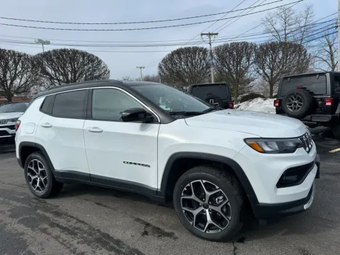 White 2026 Jeep Compass Limited for sale in Webster, NY