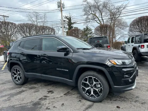 Black 2026 Jeep Compass Limited for sale in Webster, NY