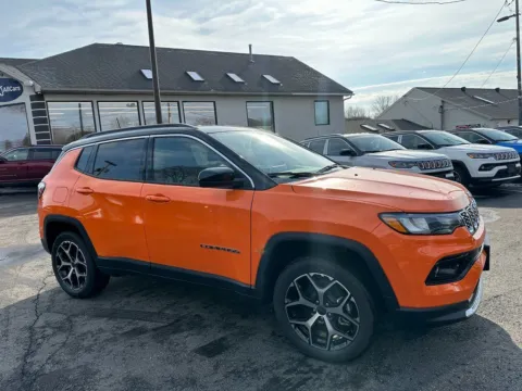 Orange 2026 Jeep Compass Limited for sale in Webster, NY