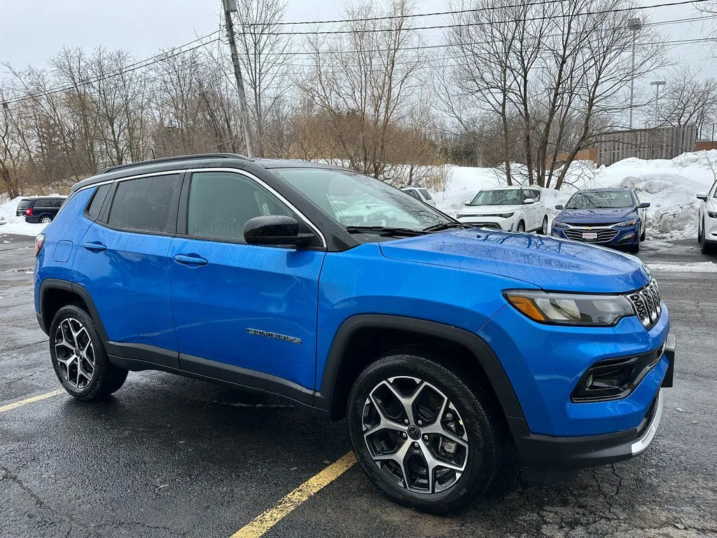 Blue 2026 Jeep Compass Limited for sale in Webster, NY