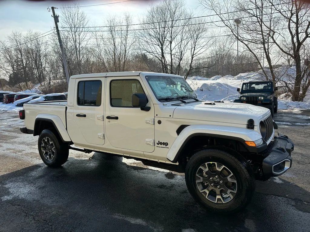 White 2026 Jeep Gladiator Sahara for sale in Webster, NY
