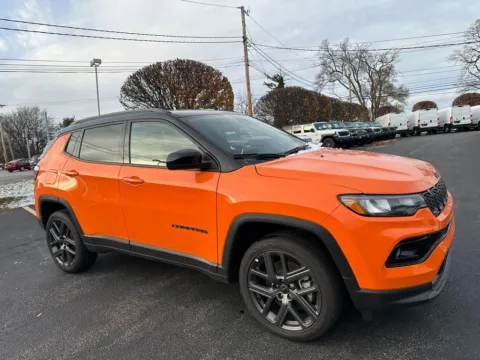 Orange 2026 Jeep Compass Limited for sale in Webster, NY