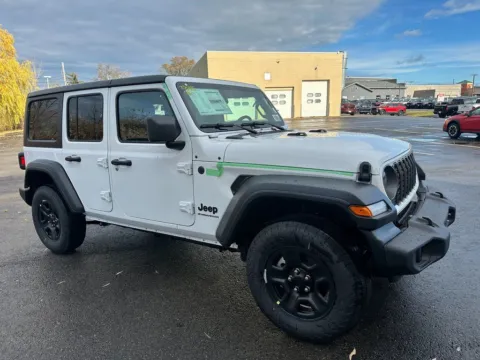White 2026 Jeep Wrangler Sport for sale in Webster, NY