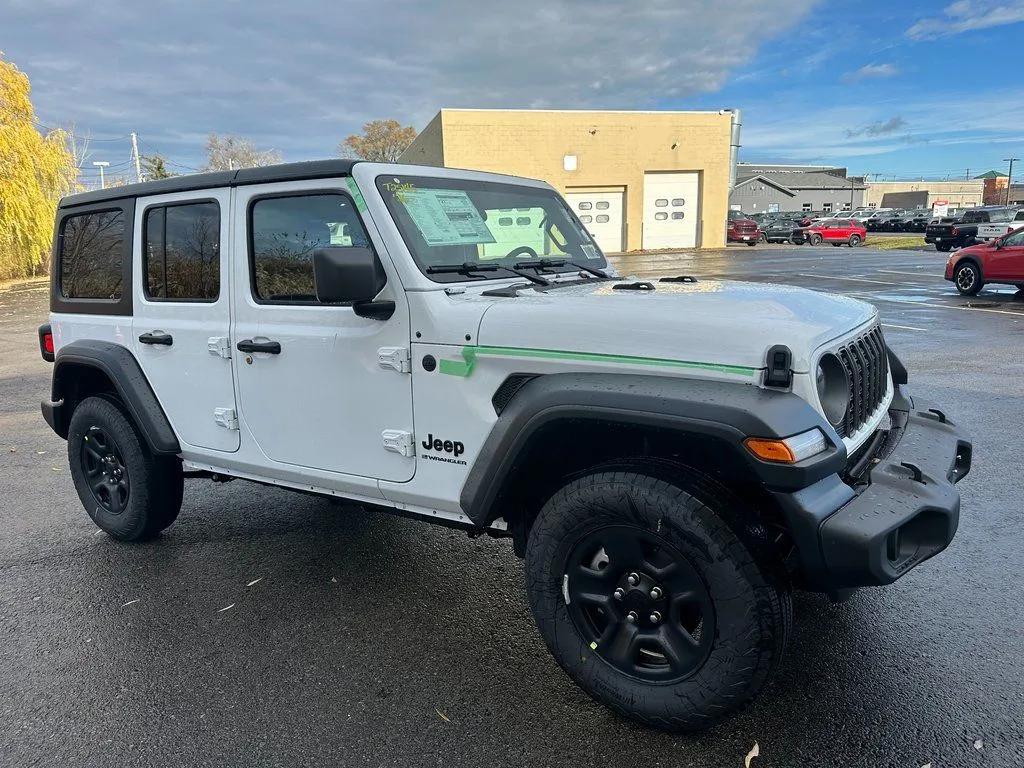 White 2026 Jeep Wrangler Sport for sale in Webster, NY