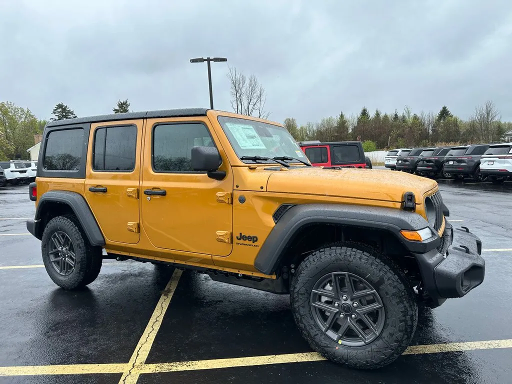 Gold 2026 Jeep Wrangler Sport S for sale in Webster, NY