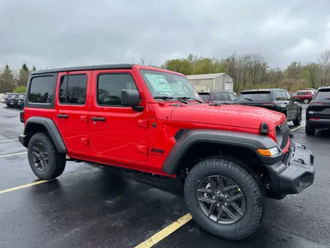 Red 2026 Jeep Wrangler Sport S for sale in Webster, NY