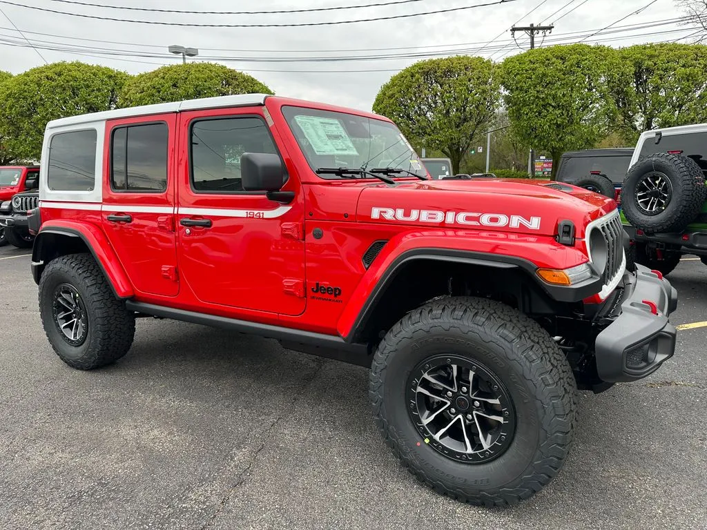 Red 2026 Jeep Wrangler Rubicon for sale in Webster, NY