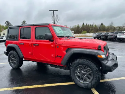 Red 2026 Jeep Wrangler Sport S for sale in Webster, NY