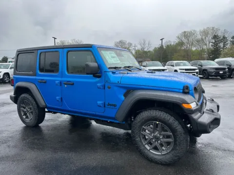 Blue 2026 Jeep Wrangler Sport S for sale in Webster, NY