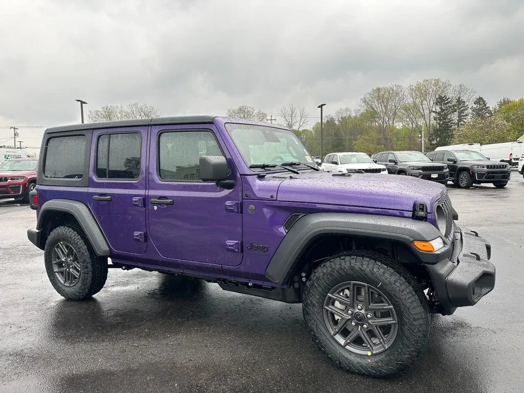 Purple 2026 Jeep Wrangler Sport S for sale in Webster, NY