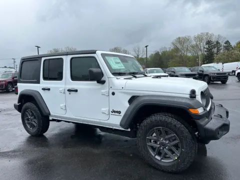 White 2026 Jeep Wrangler Sport S for sale in Webster, NY