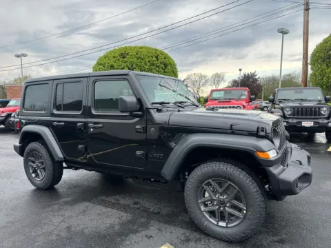 Black 2026 Jeep Wrangler Sport S for sale in Webster, NY