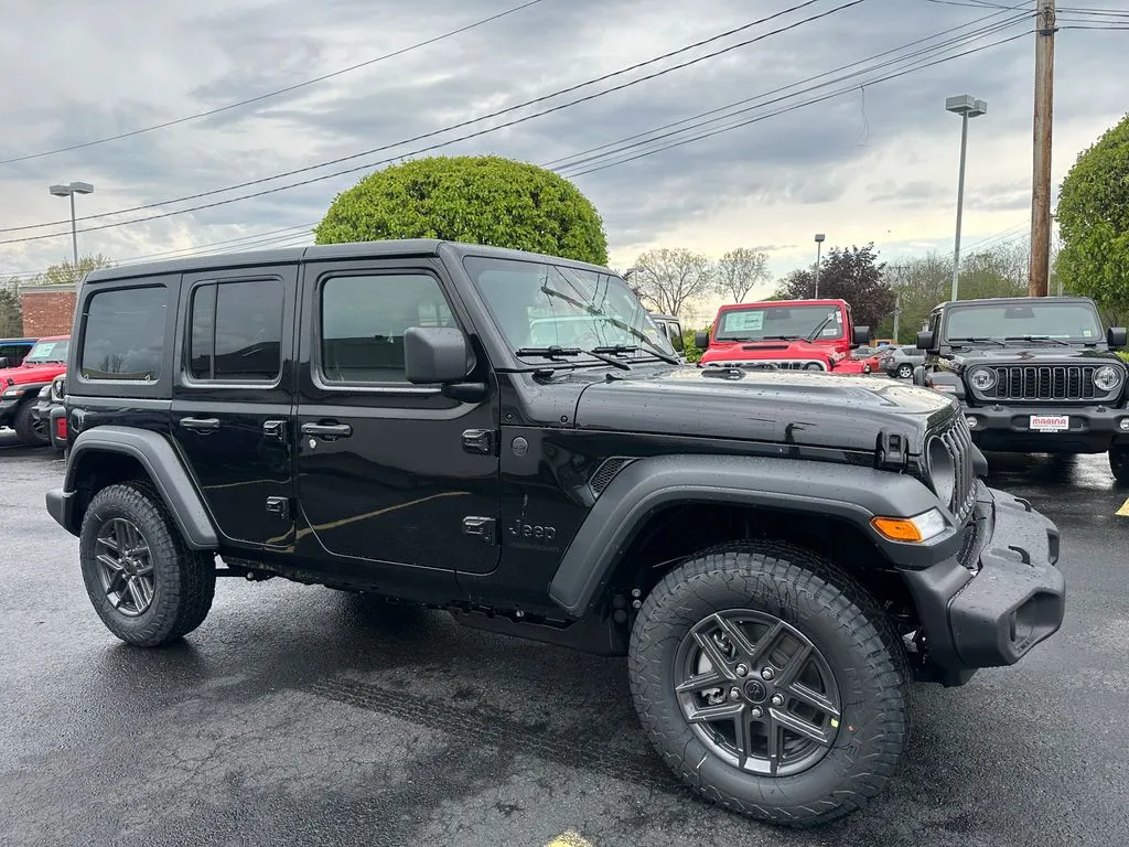 Black 2026 Jeep Wrangler Sport S for sale in Webster, NY