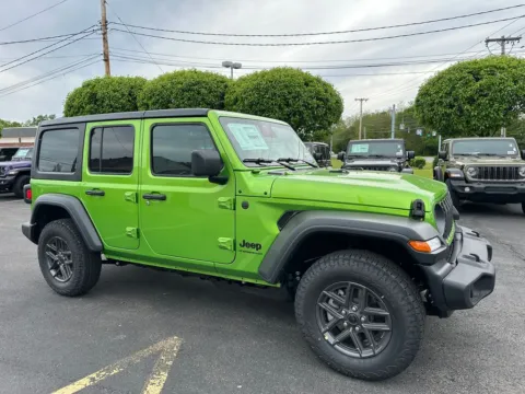 Green 2026 Jeep Wrangler Sport S for sale in Webster, NY