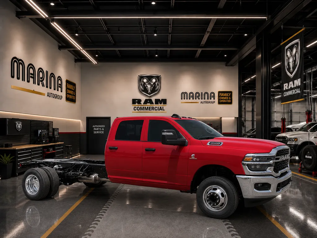 Red 2026 Ram 3500 Tradesman for sale in Webster, NY
