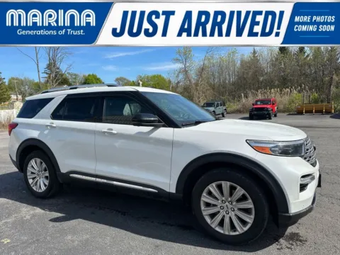 White 2020 Ford Explorer Limited for sale in Webster, NY