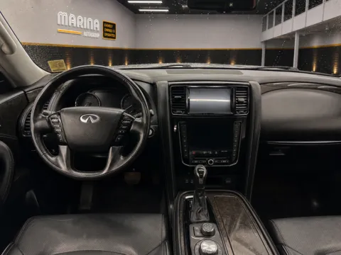 Photos of 2020 INFINITI QX80 LUXE for sale in Webster, NY at Marina Chrysler Dodge Jeep Ram