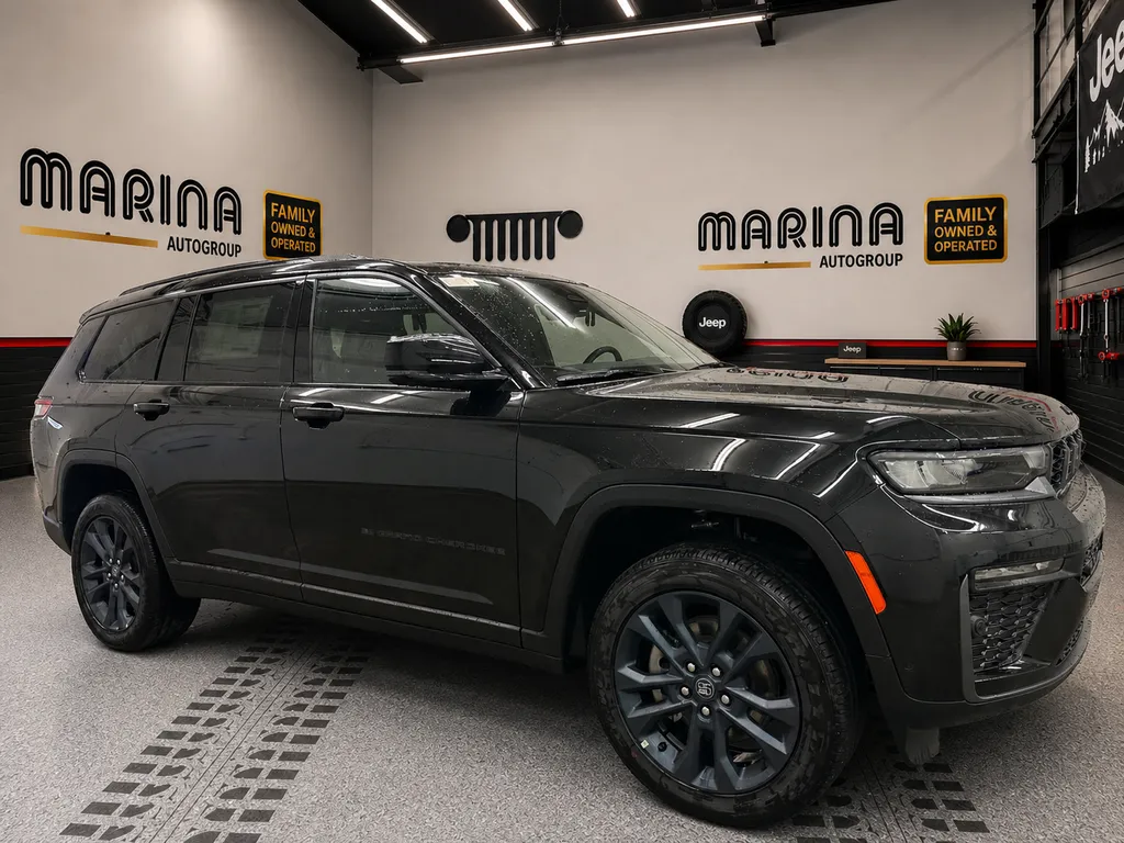 Black 2026 Jeep Grand Cherokee L Limited for sale in Webster, NY