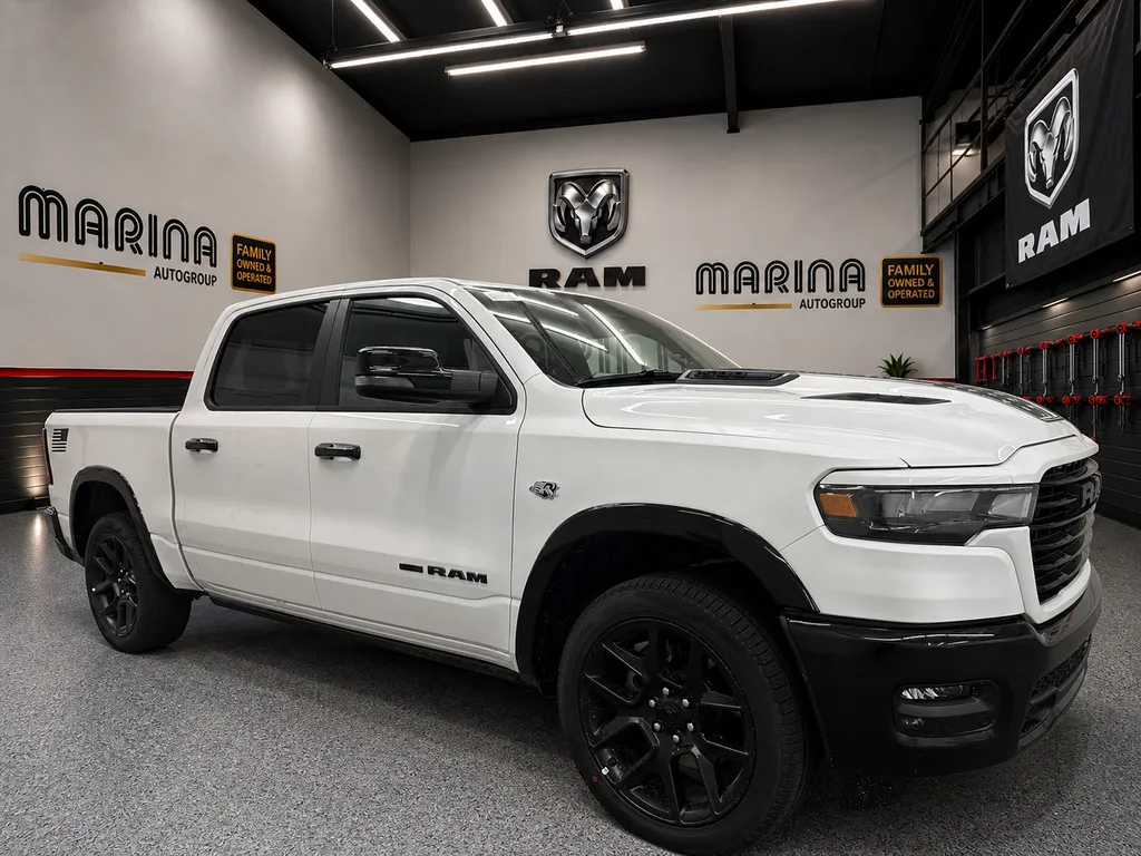 White 2026 Ram 1500 Laramie for sale in Webster, NY