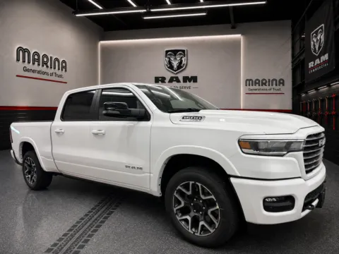 White 2026 Ram 1500 Laramie for sale in Webster, NY