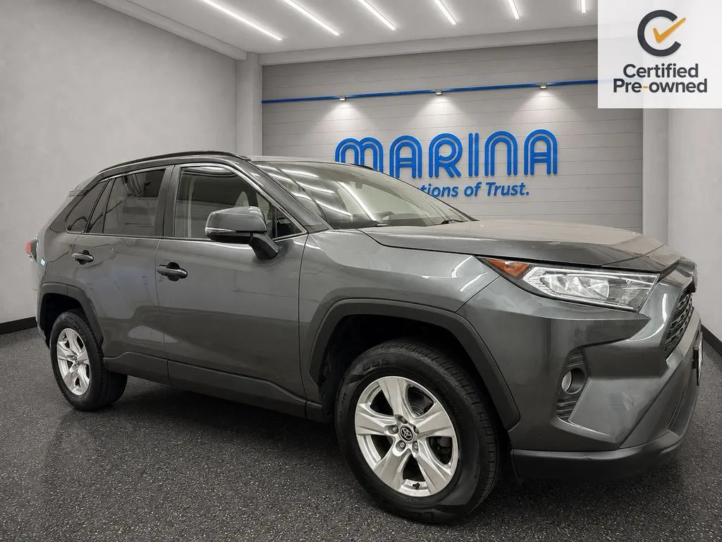 Gray 2021 Toyota RAV4 XLE for sale in Webster, NY