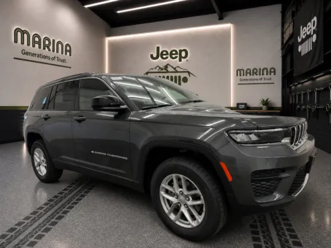 Gray 2026 Jeep Grand Cherokee Laredo X for sale in Webster, NY