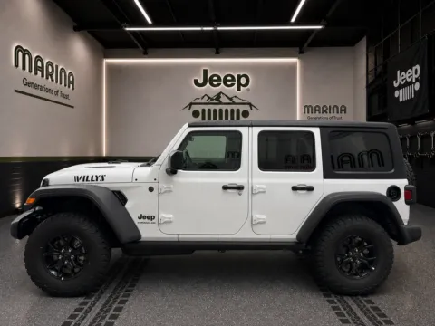 More photos of 2026 Jeep Wrangler Willys at Marina Chrysler Dodge Jeep Ram, NY