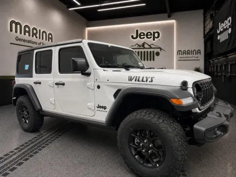White 2026 Jeep Wrangler Willys for sale in Webster, NY