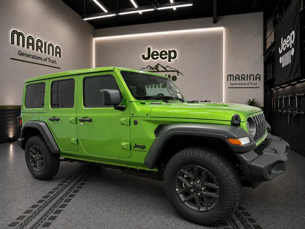 Green 2026 Jeep Wrangler Sport S for sale in Webster, NY