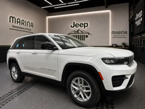White 2026 Jeep Grand Cherokee Laredo X for sale in Webster, NY
