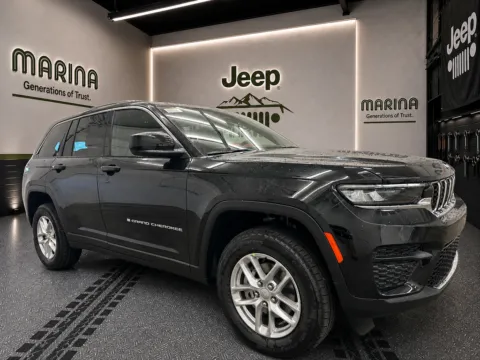 Black 2026 Jeep Grand Cherokee Laredo X for sale in Webster, NY