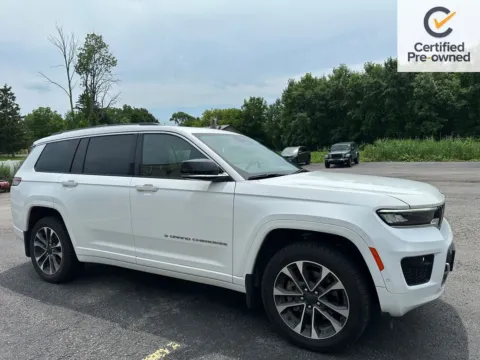 White 2023 Jeep Grand Cherokee L Overland for sale in Webster, NY