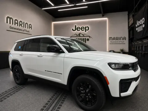White 2026 Jeep Grand Cherokee L Altitude for sale in Webster, NY