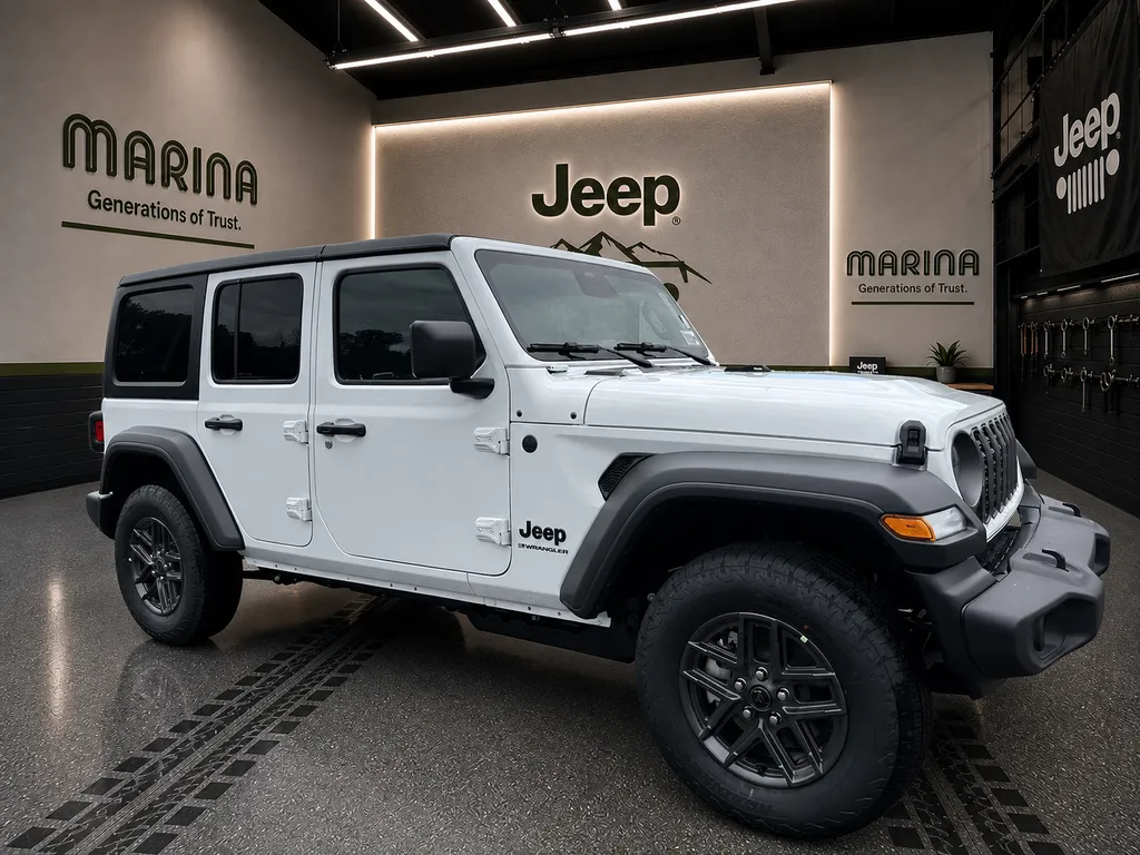 White 2026 Jeep Wrangler Sport S for sale in Webster, NY