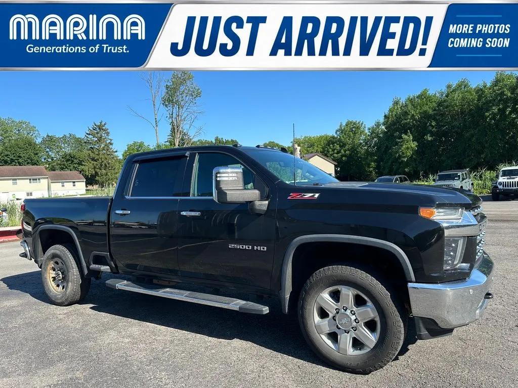 Black 2020 Chevrolet Silverado 2500HD LTZ for sale in Webster, NY